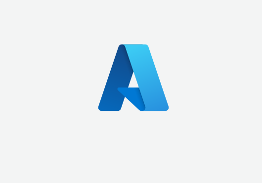 Stylized blue “A” logo representing Microsoft Azure AI.